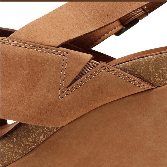 TIMBERLAND WOMENS CAPRI SUNSET CROSS BAND SANDALS - Picture 12 of 13